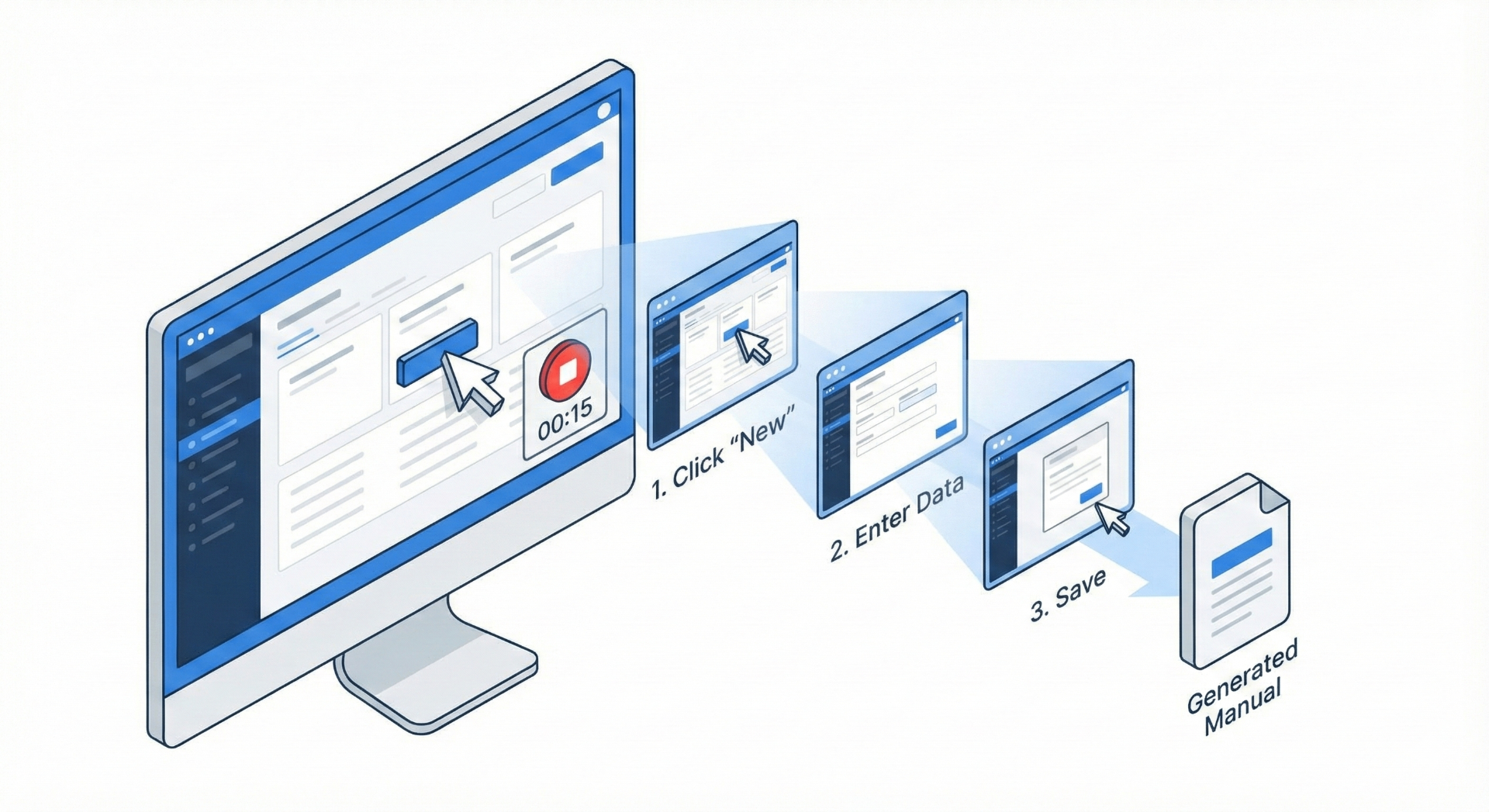 画面操作を自動記録